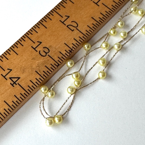 Crochet Bead Necklaces Set of 2 Handmade Jewelry - Picture 10 of 11